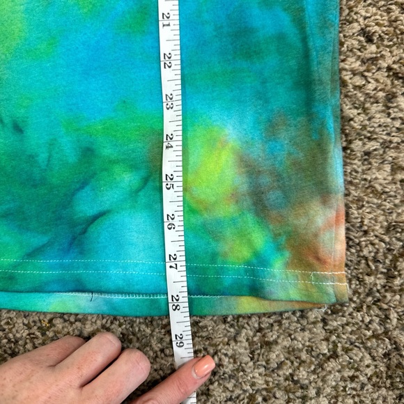 mandalorian Star Wars baby yoda tie dye tshirt - M 28x20 - Picture 5 of 10